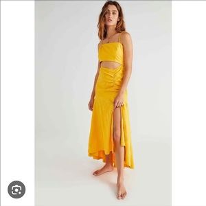 Free People Summer Ready Midi Dress in “Wildcat”